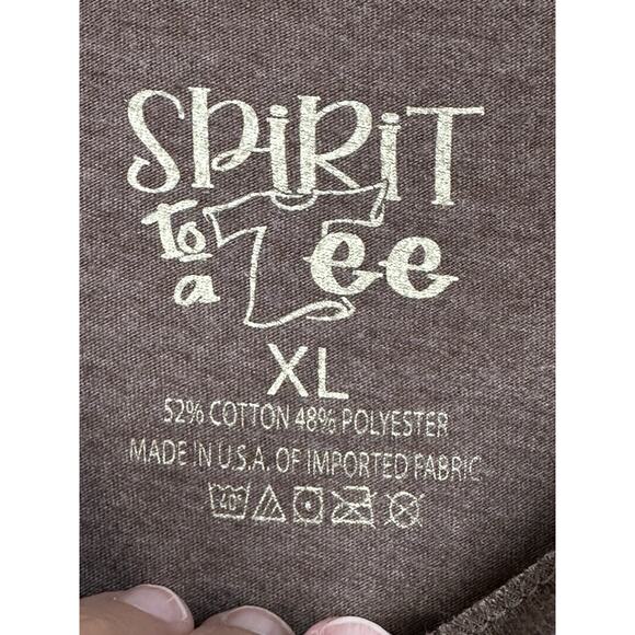 Spirit To A Tee Western Tshirt XL Men’s Calf Roping Western Cowboy - Picture 3 of 6